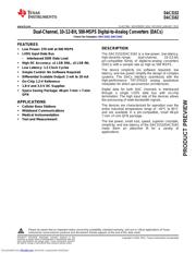 DAC3162EVM datasheet pdf 1 page