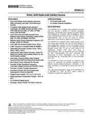 DIR9001IPWRQ1G4 datasheet pdf 1 page