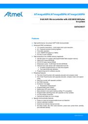 ATMEGA168PA-15MZ datasheet pdf 1 page