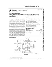 ADC0808CCN datasheet pdf 2 page