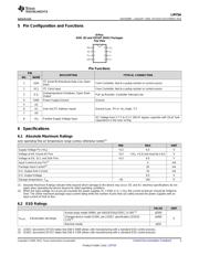 LM75AIMME/NOPB datasheet pdf 3 page