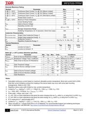 IRFS7530TRL7PP datasheet pdf 2 page