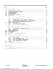 TMS320VC5506GHH datasheet pdf 6 page