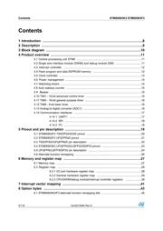 STM8S903K3T3CTR datasheet pdf 2 page