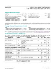 MAX44205AUB+ datasheet pdf 2 page