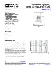 ADA4855-3YCPZ-R7 datasheet pdf 1 page