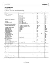 ADA4855-3YCPZ-R7 datasheet pdf 3 page
