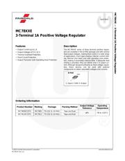 MC7809ECTBU datasheet pdf 2 page