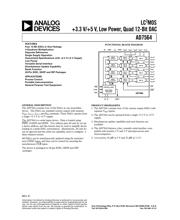 AD7564BRZ datasheet pdf 1 page