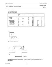 HEF40106BTT datasheet pdf 3 page