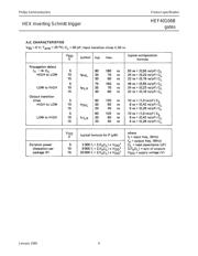 HEF40106BTT datasheet pdf 4 page