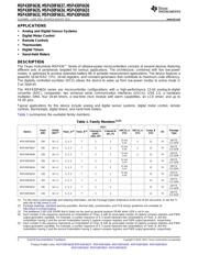 MSP430F6638IZQWT datasheet pdf 2 page