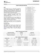 MSP430F2013QRSATEP datasheet pdf 5 page