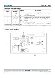 RT8010BGQW datasheet pdf 4 page