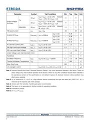 RT8010BGQW datasheet pdf 6 page