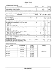 MAC15A8 datasheet pdf 2 page
