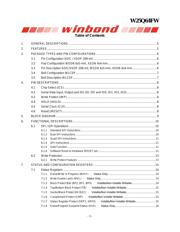 W25Q64FWSSIG datasheet pdf 2 page