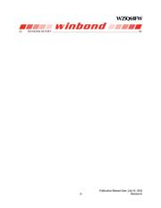 W25Q64FWSSIG datasheet pdf 5 page