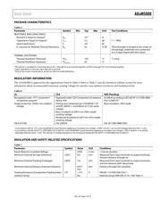 ADUM5000WARWZ-RL datasheet pdf 5 page
