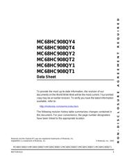 MC68HC908QT1CP datasheet pdf 3 page
