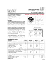 IRF7811A datasheet pdf 1 page