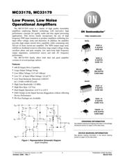 MC33178P datasheet pdf 1 page