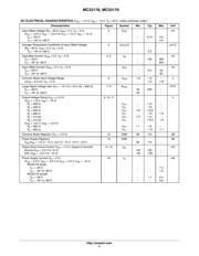 MC33178P datasheet pdf 4 page