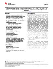LM22670MR-5.0/NOPB datasheet pdf 1 page