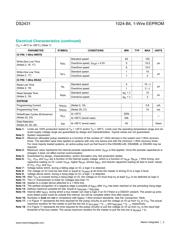 DS2431P datasheet pdf 3 page