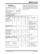 MCP73113EV-1SOVP datasheet pdf 5 page