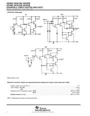 SN74LS08DB datasheet pdf 2 page