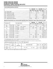 SN74LS08DB datasheet pdf 4 page