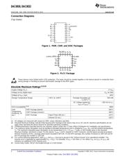 DAC0832LCWM datasheet pdf 2 page