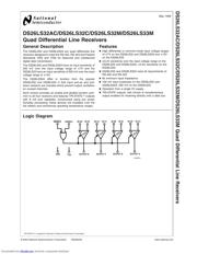 DS26LS32CN/NOPB datasheet pdf 1 page