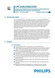 LPC2103 datasheet pdf 1 page