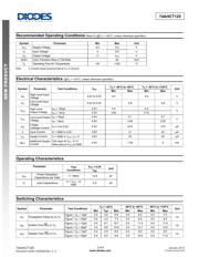 74AHCT125T14-13 datasheet pdf 3 page