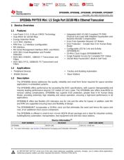 DP83848TSQ/NOPB datasheet pdf 1 page