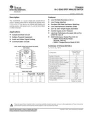 TS3A5018DE4 datasheet pdf 1 page