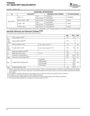 TS3A5018DE4 datasheet pdf 2 page