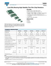 TNPW060320K0BETA datasheet pdf 1 page