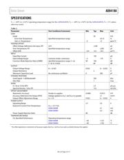 AD8418AWHRMZ datasheet pdf 3 page