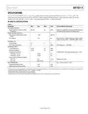 ADF7021-VBCPZ-RL datasheet pdf 5 page