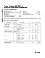 MAX641ACPA+ datasheet pdf 2 page