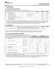 SN74HC595DBR datasheet pdf 5 page