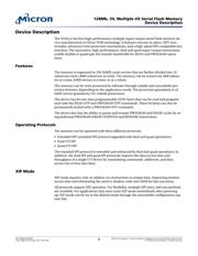 N25Q128A13ESF40F datasheet pdf 6 page