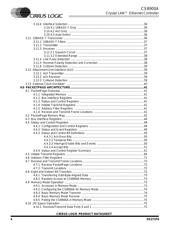 CS8900A-CQZR datasheet pdf 4 page