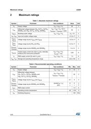 L6228N datasheet pdf 4 page