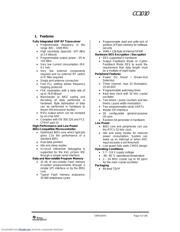 CC1010EMK-433 datasheet pdf 4 page