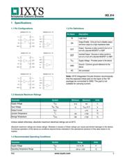 IXDD614SITR datasheet pdf 3 page