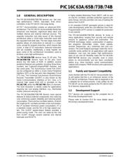 PIC16C74B-20E/P datasheet pdf 5 page